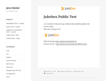 Tablet Screenshot of jensnistler.de